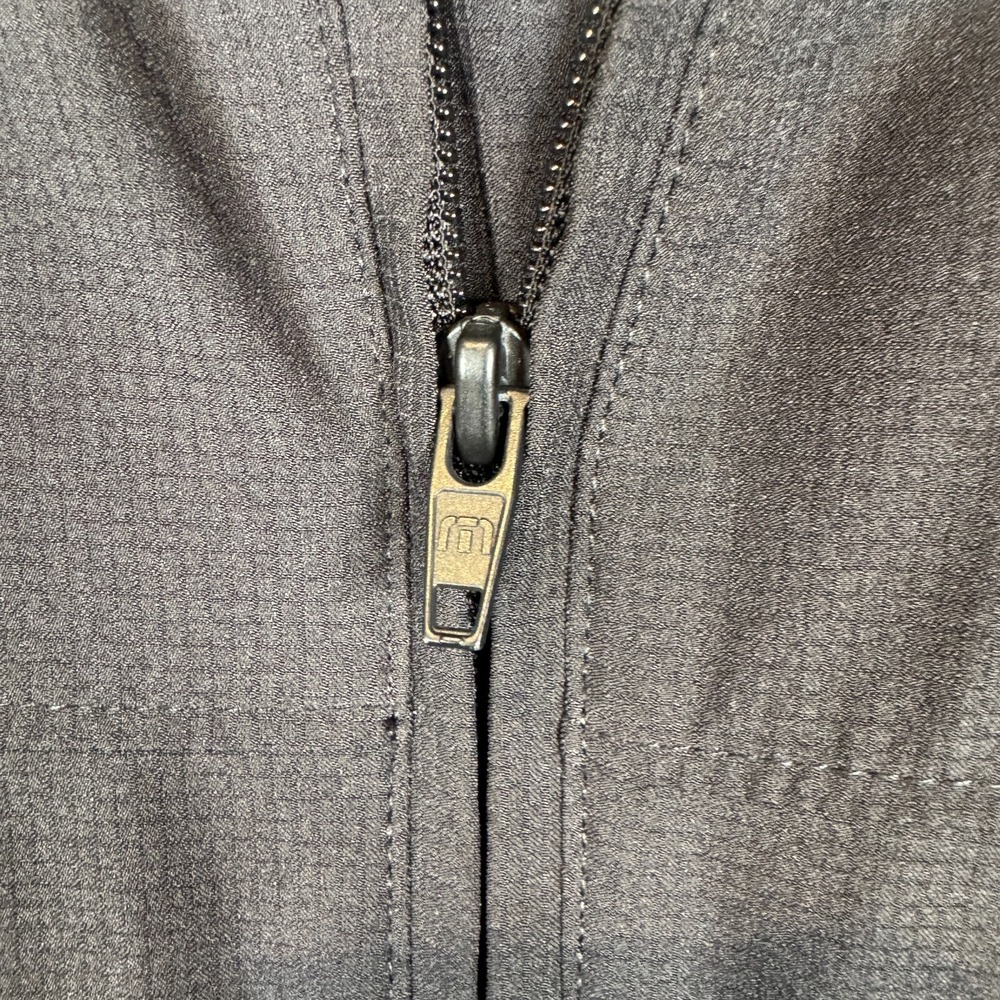 Travis Mathew Crystal Cove 2.0 Full Zip Windbreaker Jacket Mens Size XXL Black - Picture 7 of 12